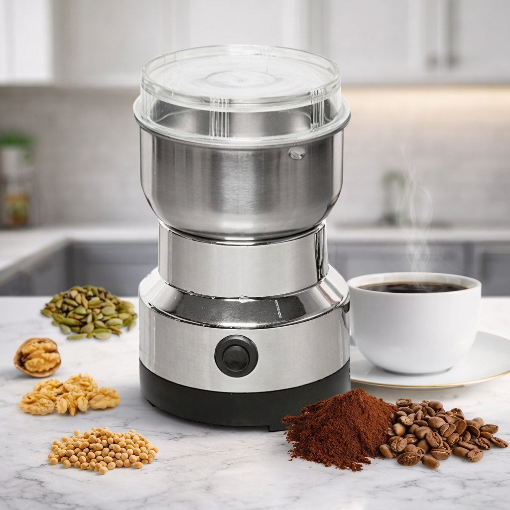 👉 Molino Eléctrico de Café y Granos – Potente, Compacto y Fácil de Usar